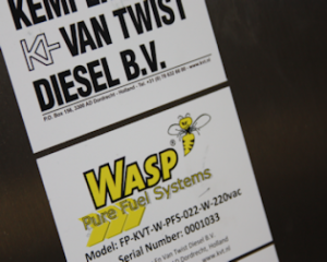 Telecommunications provider protected with WASP PFS fuel polishing