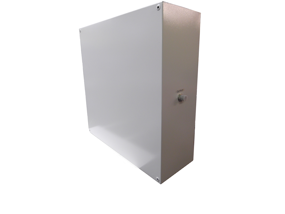 Protection (Ideal for outside locations as it is mounted in a powder coated enclosure complete with latch.)