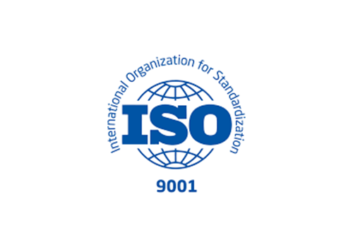 We attained ISO 9001.
