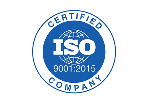  We attained ISO 9001.2015.